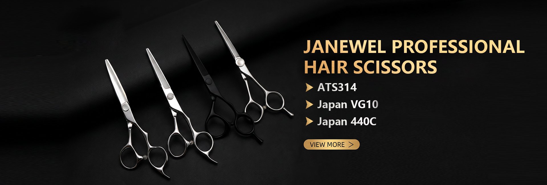 Профессиональные парикмахерские ножницы Janewel из японской стали VG10 и 440C