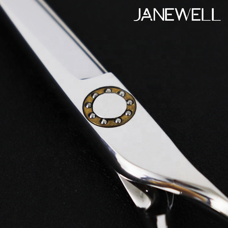 Professional VG10 Japanese steel ball bearing barber shears with smooth mechanism, 6.0 inch hair shears for precision cutting and salon hairdressing. - thumbnail 2