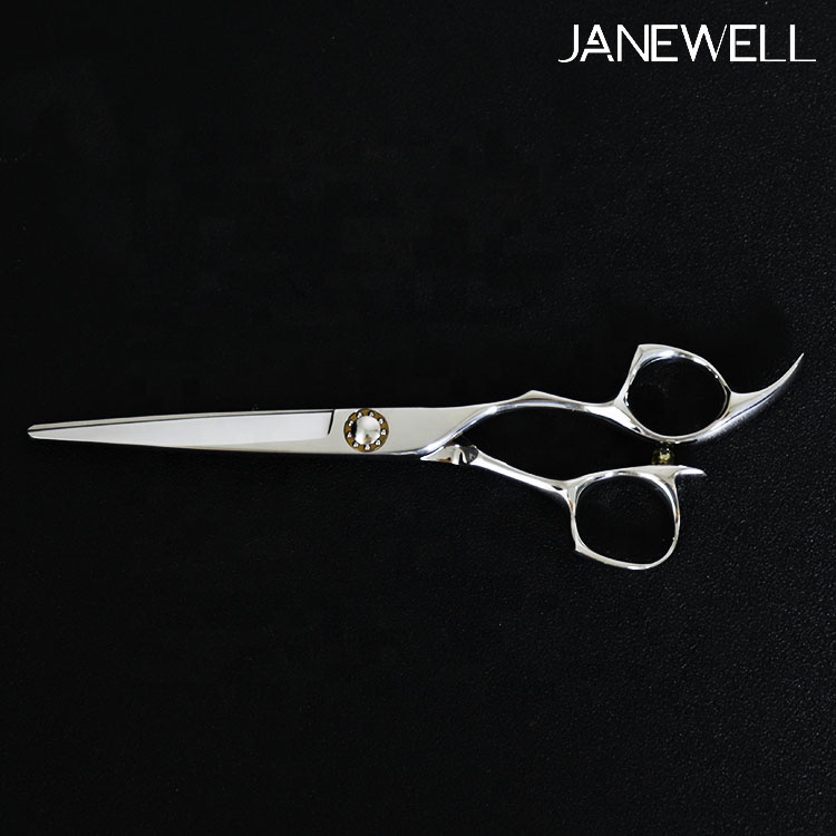 Professional VG10 Japanese steel ball bearing barber shears with smooth mechanism, 6.0 inch hair shears for precision cutting and salon hairdressing. - thumbnail 5