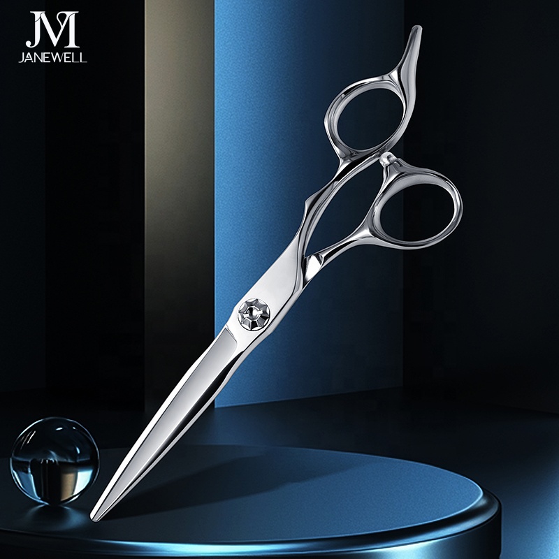 Professional Japanese 440C cnc thinning shears for 6 inch for barbers and salon hairdressing. - view 1
