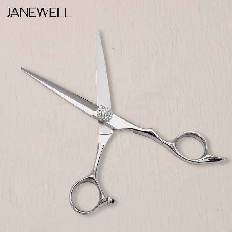 Professional Japanese 440C convex edge barber shears for 6 inch for barbers and salon hairdressing. - thumbnail 2