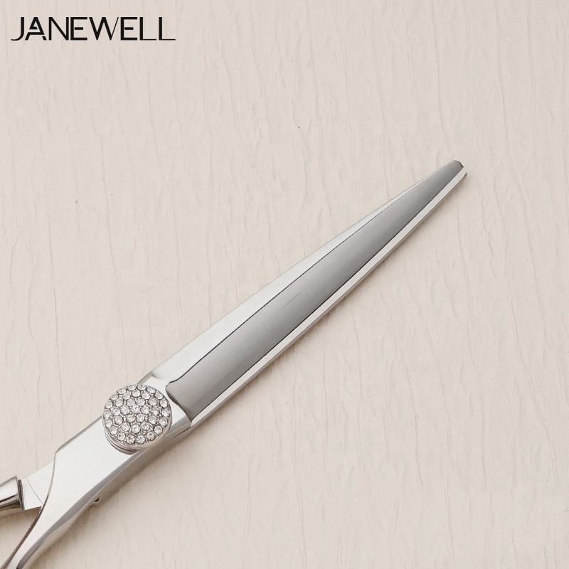 Professional Japanese 440C convex edge barber shears for 6 inch for barbers and salon hairdressing. - thumbnail 3