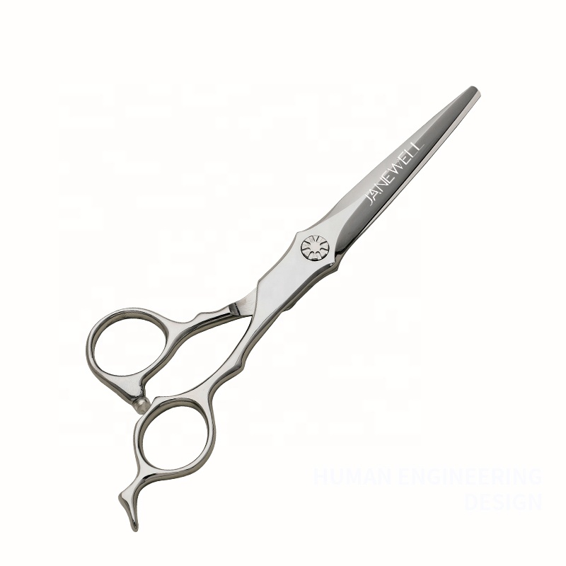 Professional Japanese 440C convex edge cutting shears for 6 inch for barbers and salon hairdressing. - view 1