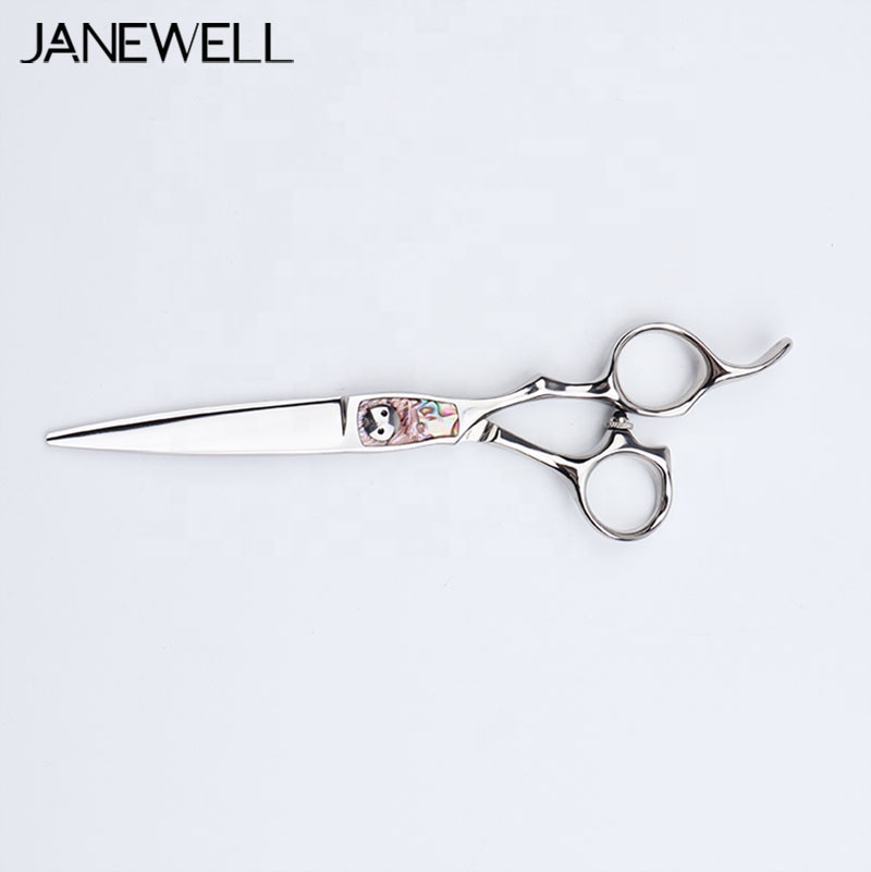 Professional Japanese VG10 hair salon shears hb-60 for 6 inch for barbers and salon hairdressing. - thumbnail 3