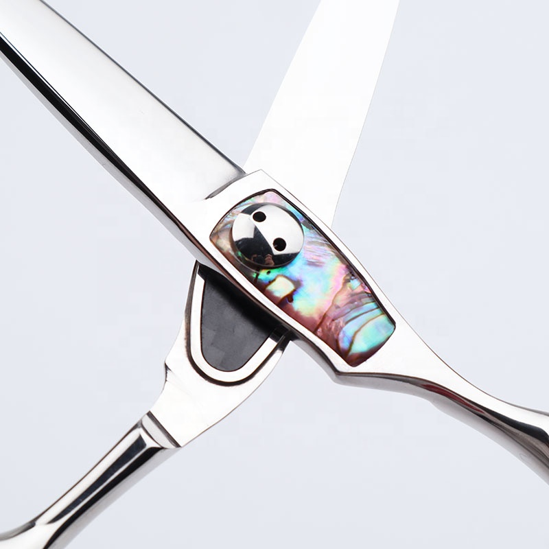 Professional Japanese VG10 hair salon shears hb-60 for 6 inch for barbers and salon hairdressing. - thumbnail 4