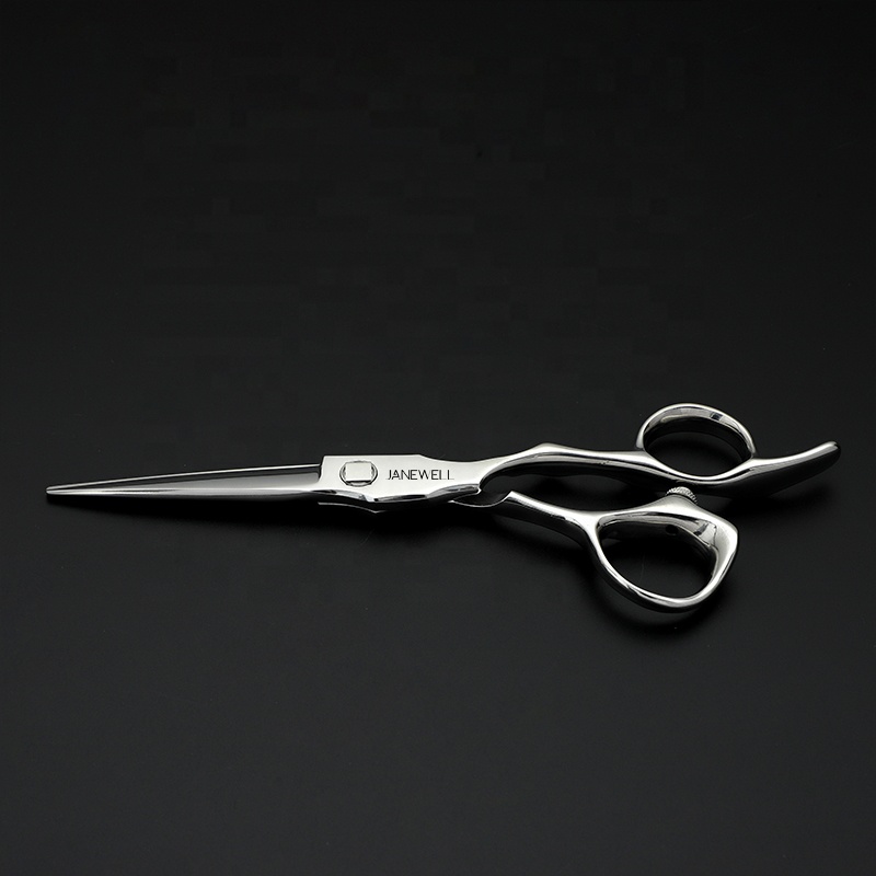 Professional Japanese VG10 hair salon shears w12-60l for 6 inch for barbers and salon hairdressing. - thumbnail 3
