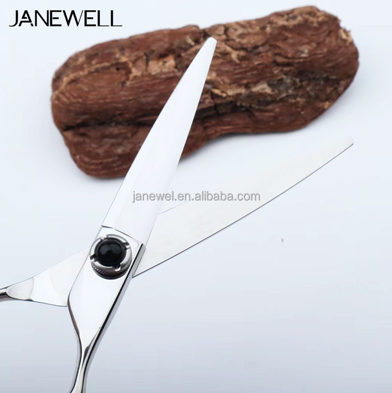 Professional Japanese 440C hair salon shears ws-60l for 6 inch for barbers and salon hairdressing. - thumbnail 2