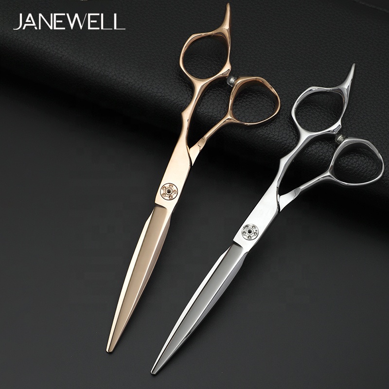 Professional Japanese 440C hair salon shears ws16-60 for 6 inch for barbers and salon hairdressing. - thumbnail 2