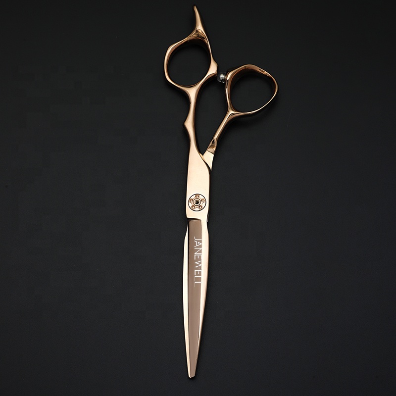 Professional Japanese 440C hair salon shears ws16-60 for 6 inch for barbers and salon hairdressing. - thumbnail 3