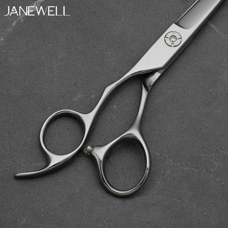Professional Japanese 440C left-handed barber shears for 6 inch for barbers and salon hairdressing. - thumbnail 5