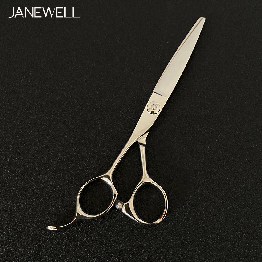 Professional VG10 Japanese steel left-handed cutting shears, 6.0 inch hair shears designed for lefty barbers and salon hairdressing stylists. - thumbnail 2