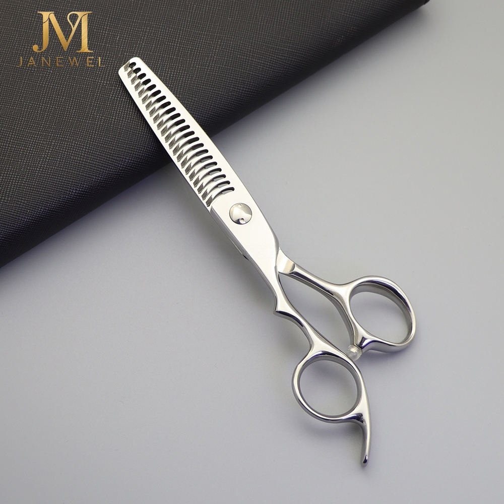Left-handed hair cutting shears set 6 inch VG10 steel with straight cutting shear and 22T thinning shears, 30 percent removal rate. - thumbnail 2
