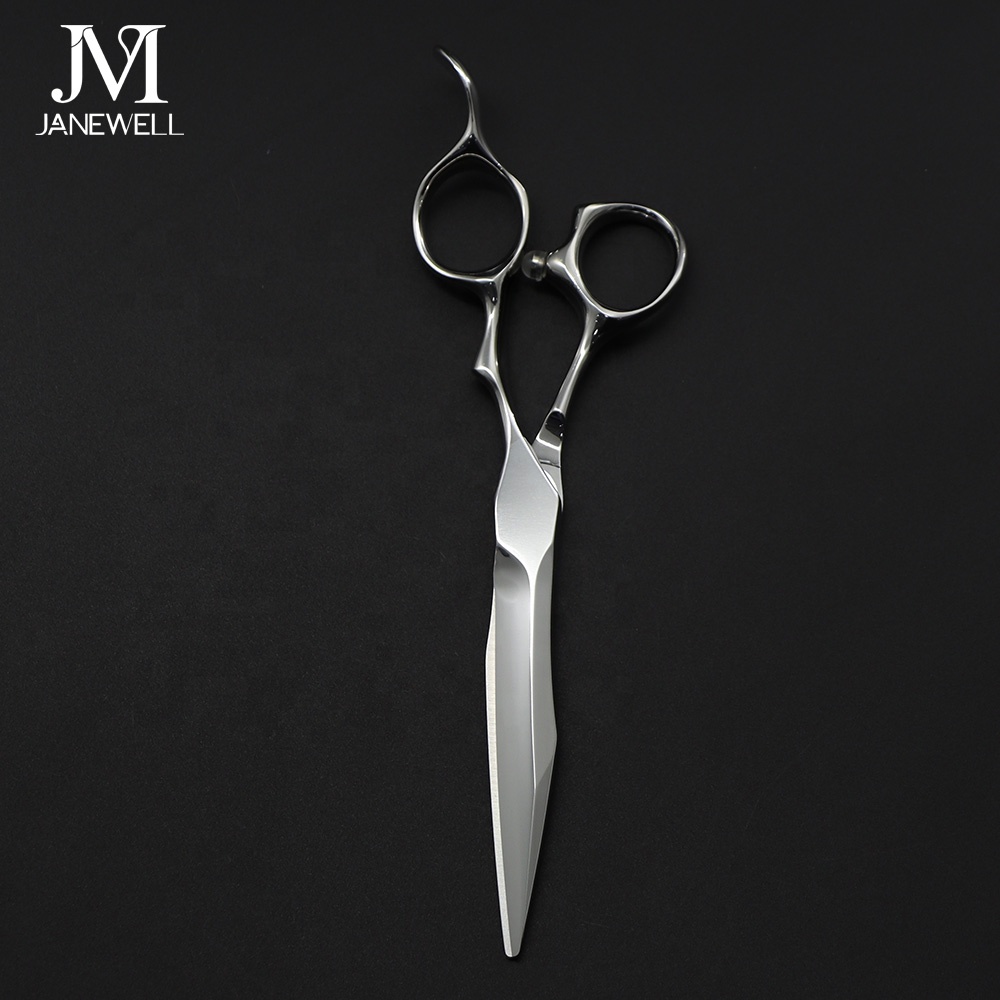 Professional VG10 Japanese steel sharp blade 6 inch professional shears for barbers and salon hairdressing, precision hair cutting scissors.