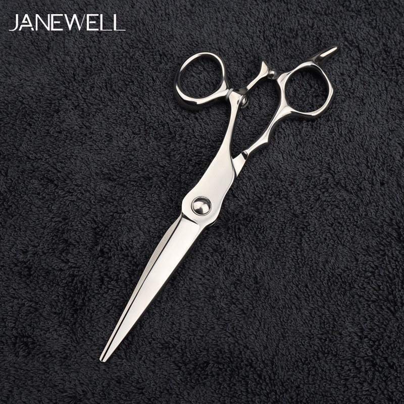 Professional Japanese 440C swivel thumb barber shears for 6 inch for barbers and salon hairdressing. - thumbnail 4