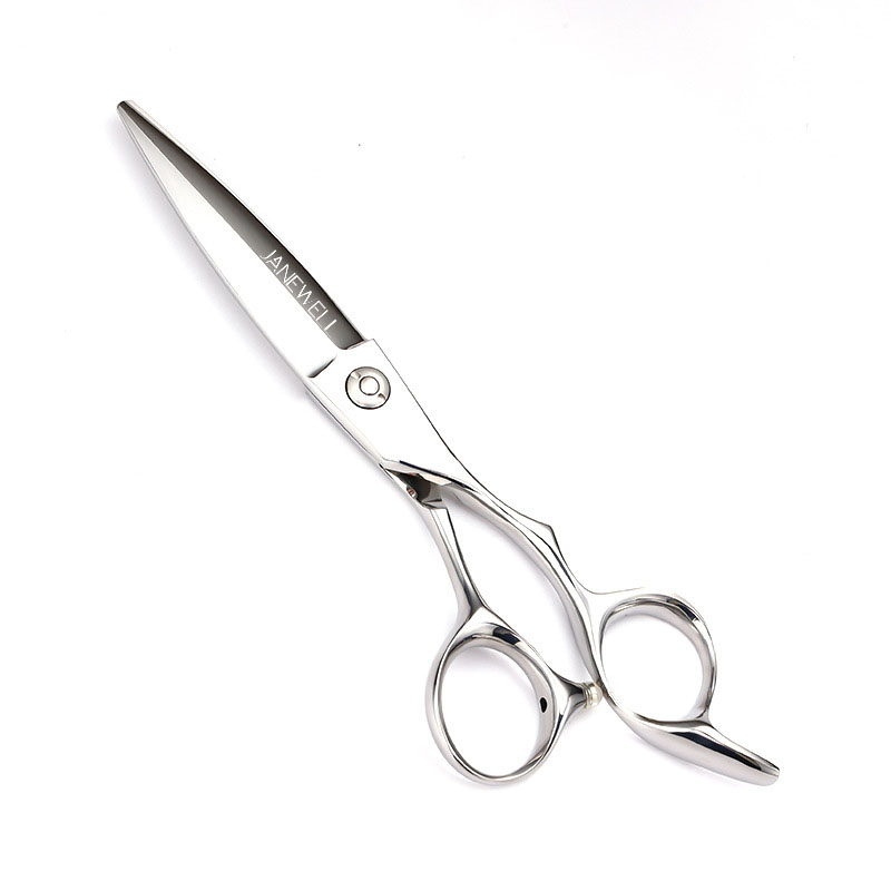 Professional 440C Silver sword blade barber shears with hair scissors, 6 inch for barbers and salon hairdressing. - view 1