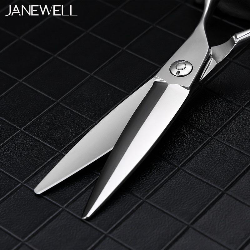 Professional 440C Silver sword blade barber shears with hair scissors, 6 inch for barbers and salon hairdressing. - thumbnail 4