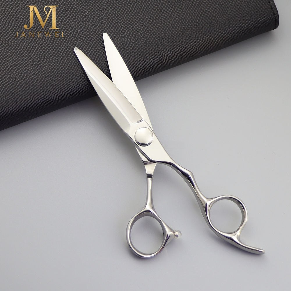 Sword blade hair cutting shears 6 inch VG10 steel with hand polished concave blade for professional barbers and hairdressers. - thumbnail 2