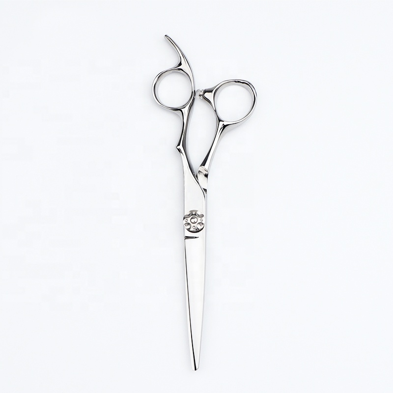 Professional 440C Silver thinning shears lb-60 with hair scissors, 6 inch for barbers and salon hairdressing. - thumbnail 10