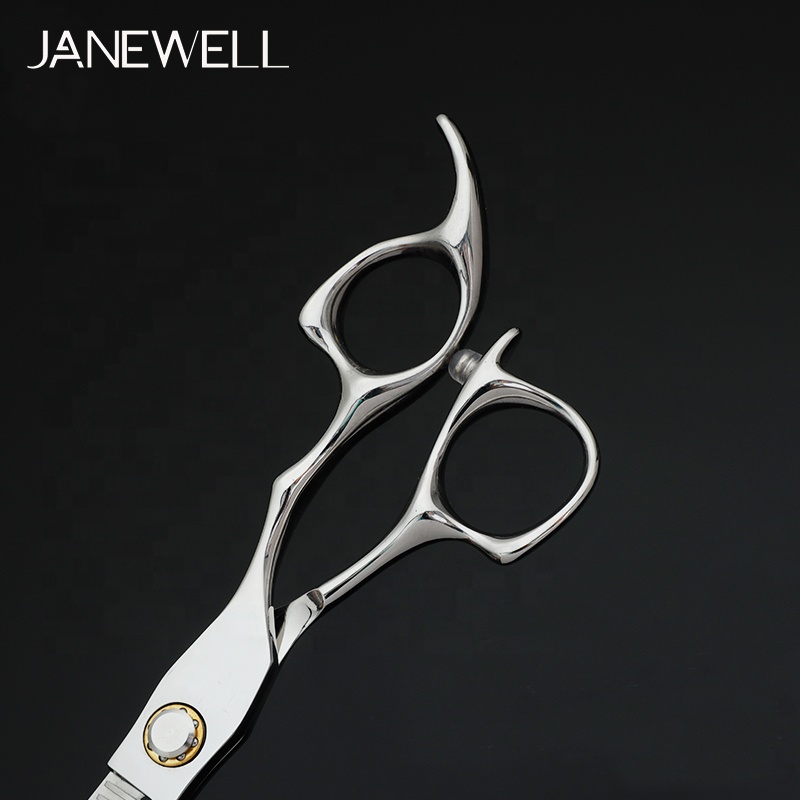 Professional 440C Silver thinning shears lb-60 with hair scissors, 6 inch for barbers and salon hairdressing. - thumbnail 9