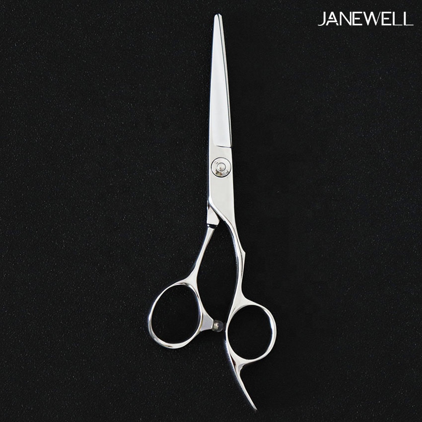 Professional VG10 Japanese steel silver cutting shears with classic design, 5.5-7 inch hair shears for hair cutting and salon hairdressing. - thumbnail 2