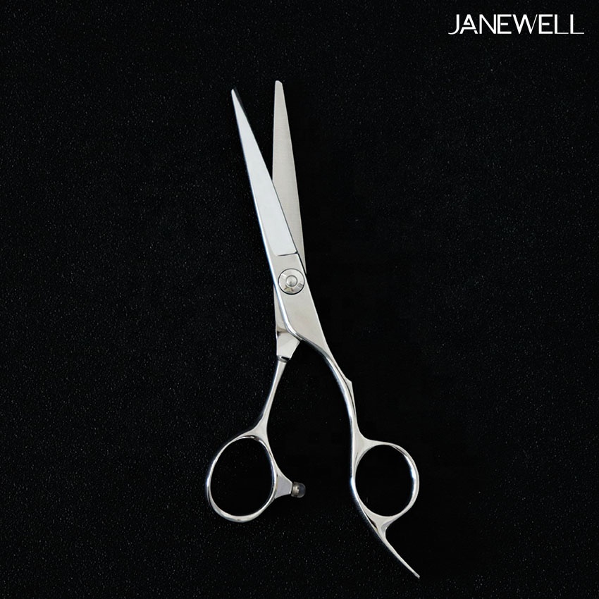 Professional VG10 Japanese steel silver cutting shears with classic design, 5.5-7 inch hair shears for hair cutting and salon hairdressing. - thumbnail 4