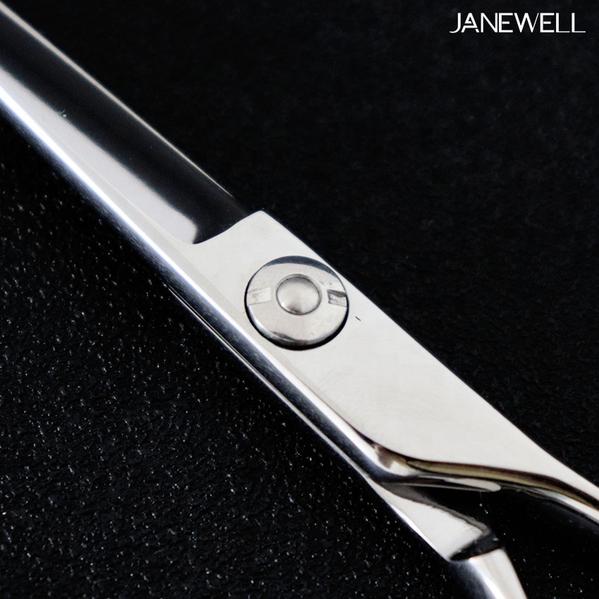 Professional VG10 Japanese steel silver cutting shears with classic design, 5.5-7 inch hair shears for hair cutting and salon hairdressing. - thumbnail 5