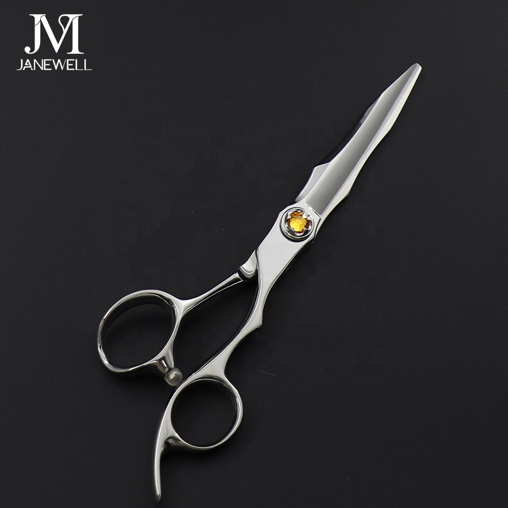 Professional VG10 Silver vg10 hair cutting shears with hair scissors, 6 inch for barbers and salon hairdressing. - view 1