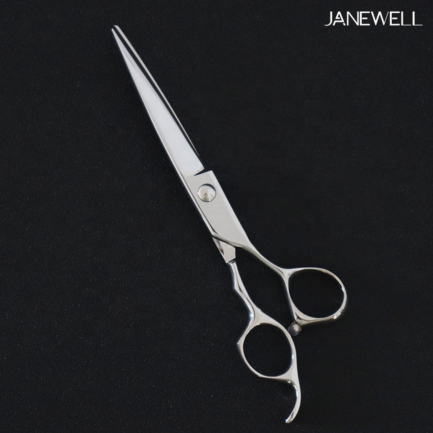 Professional VG10 Japanese steel silver hair salon shears with classic design, 6.0 inch hair cutting shears for hairdressers and salon stylists. - thumbnail 6