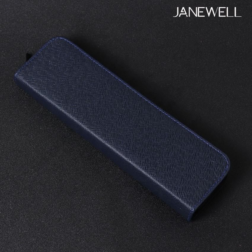 PU leather zipper case holding 1 pair of pet grooming shears, zipper closure. Professional quality shears organizer for barbers, hairdressers and salon stylists. - thumbnail 2