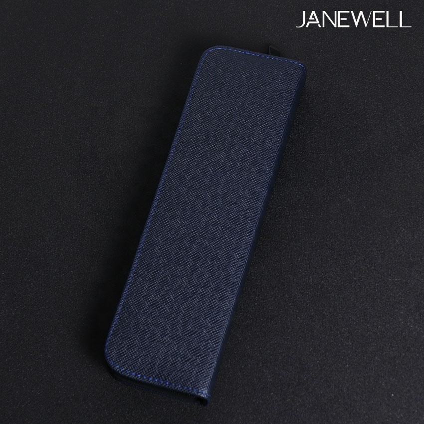 PU leather zipper case holding 1 pair of pet grooming shears, zipper closure. Professional quality shears organizer for barbers, hairdressers and salon stylists. - thumbnail 5