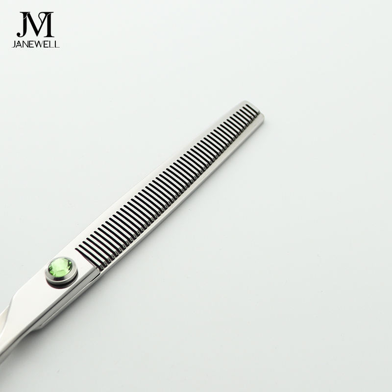 Professional 440C straight thinning grooming scissors for dog pet grooming 40 teeth, 7.0 inch. pet grooming shears for professional groomers. - thumbnail 3