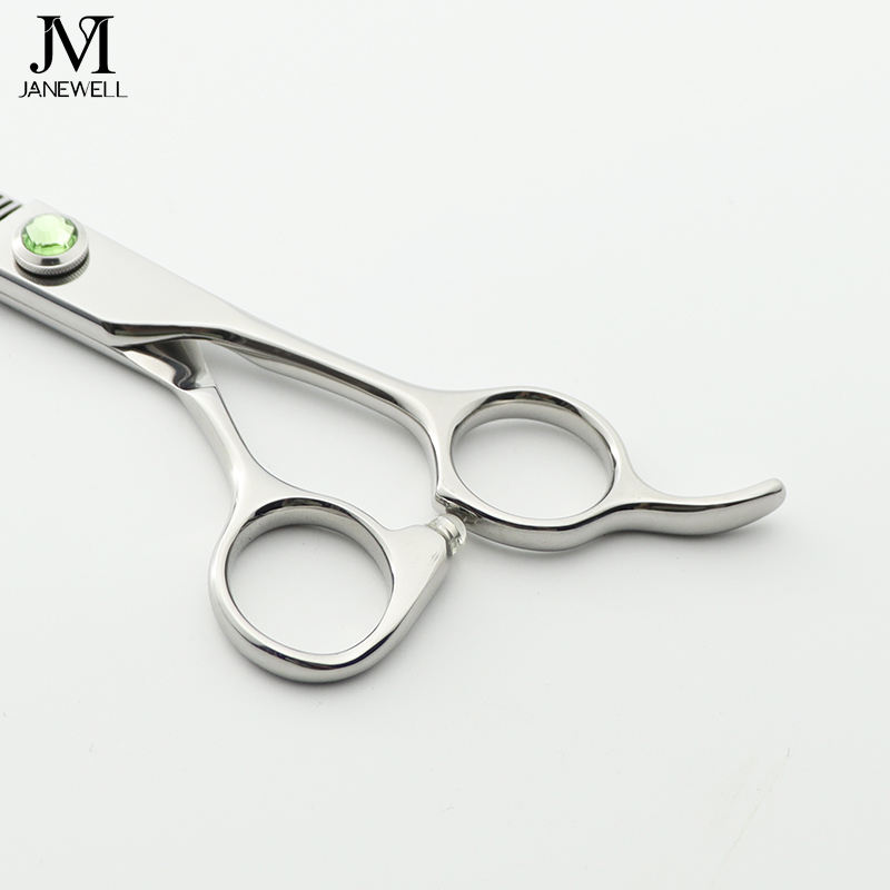 Professional 440C straight thinning grooming scissors for dog pet grooming 40 teeth, 7.0 inch. pet grooming shears for professional groomers. - thumbnail 5