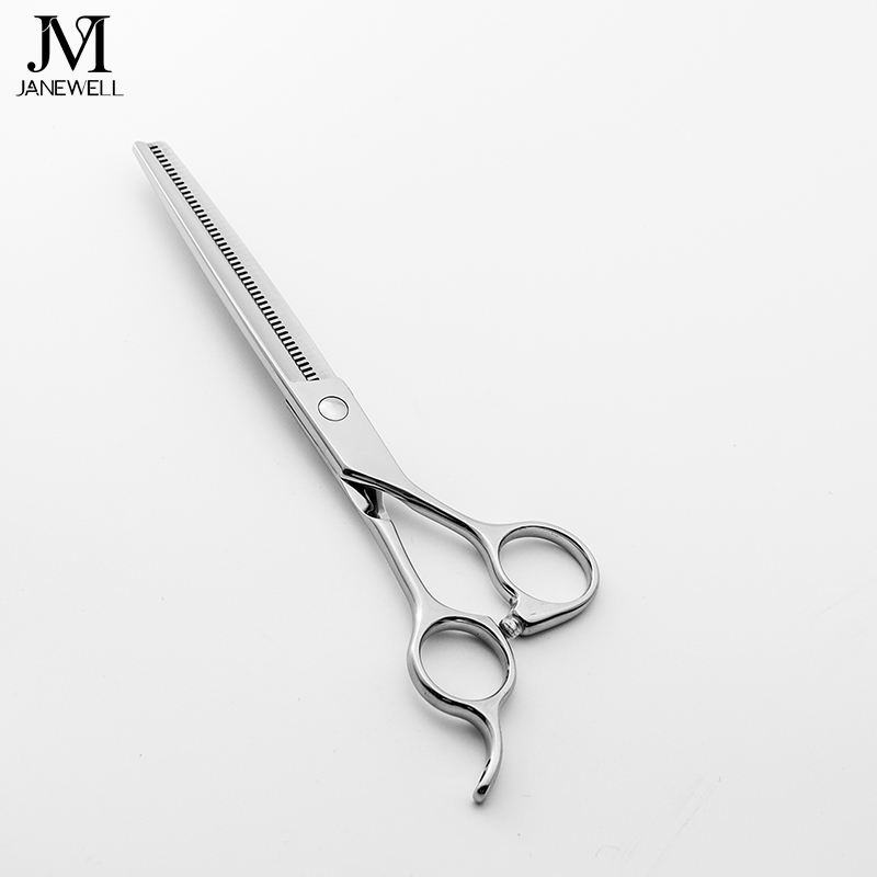 Professional 440C straight thinning grooming scissors for dog pet grooming 40 teeth, 7.0 inch. pet grooming shears for professional groomers. - thumbnail 9