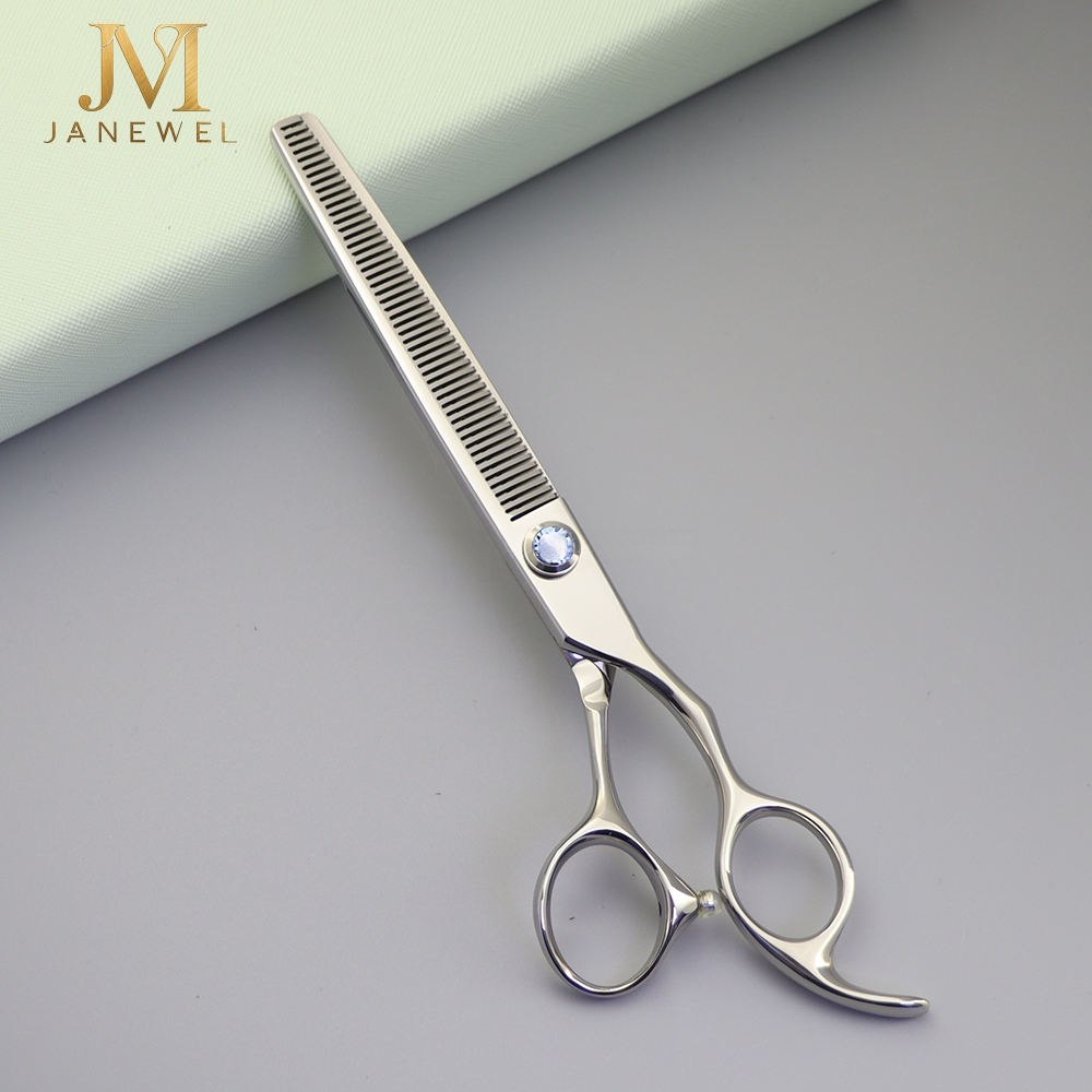 Dog grooming shears set 7 inch 440C steel, three-piece straight, nail and fishbone shears for pet grooming. - thumbnail 3