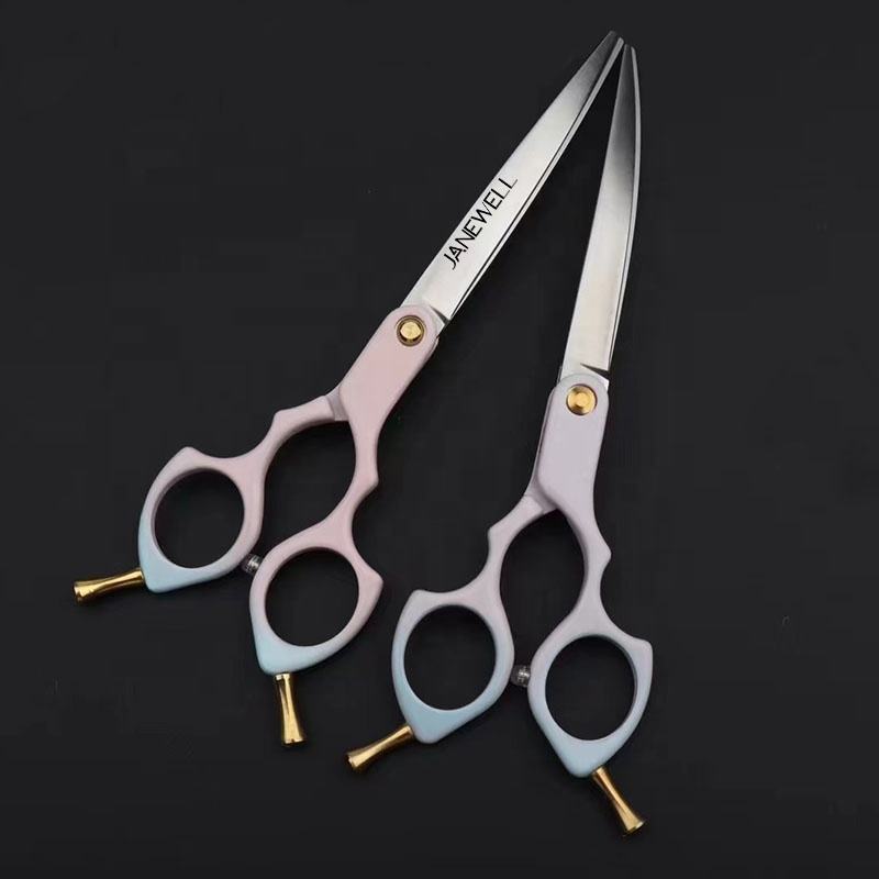Professional 440C curved grooming sheers for dog pet grooming, 6.5 inch. pet grooming shears for professional groomers. - thumbnail 2