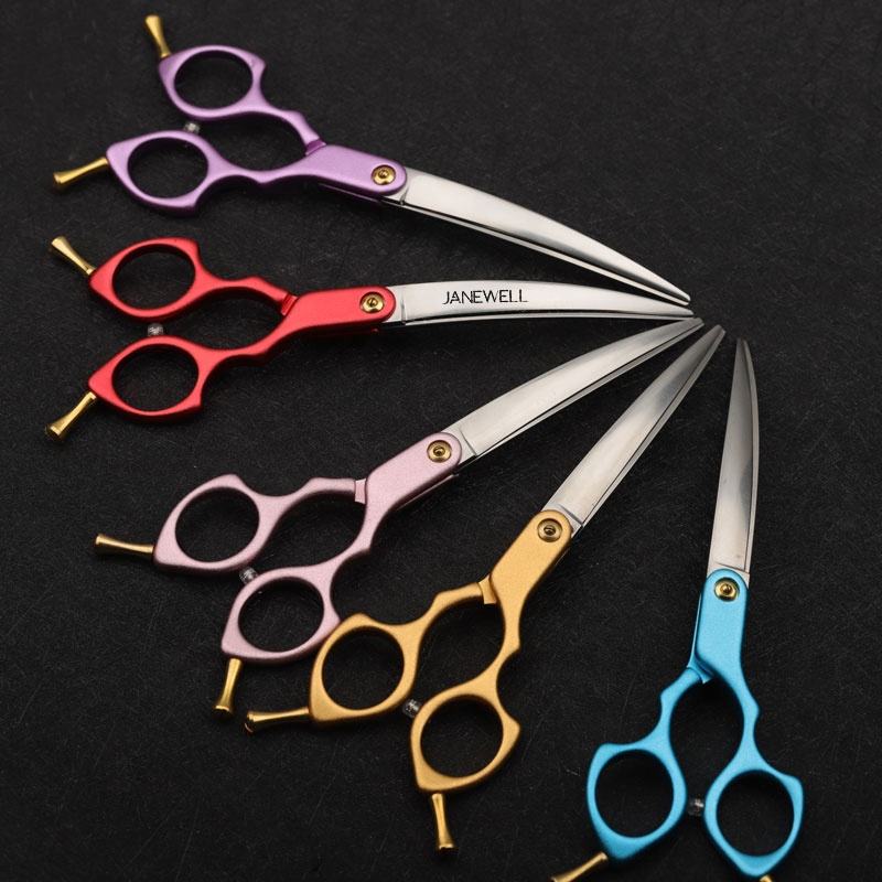 Professional 440C curved grooming sheers for dog pet grooming, 6.5 inch. pet grooming shears for professional groomers. - thumbnail 3