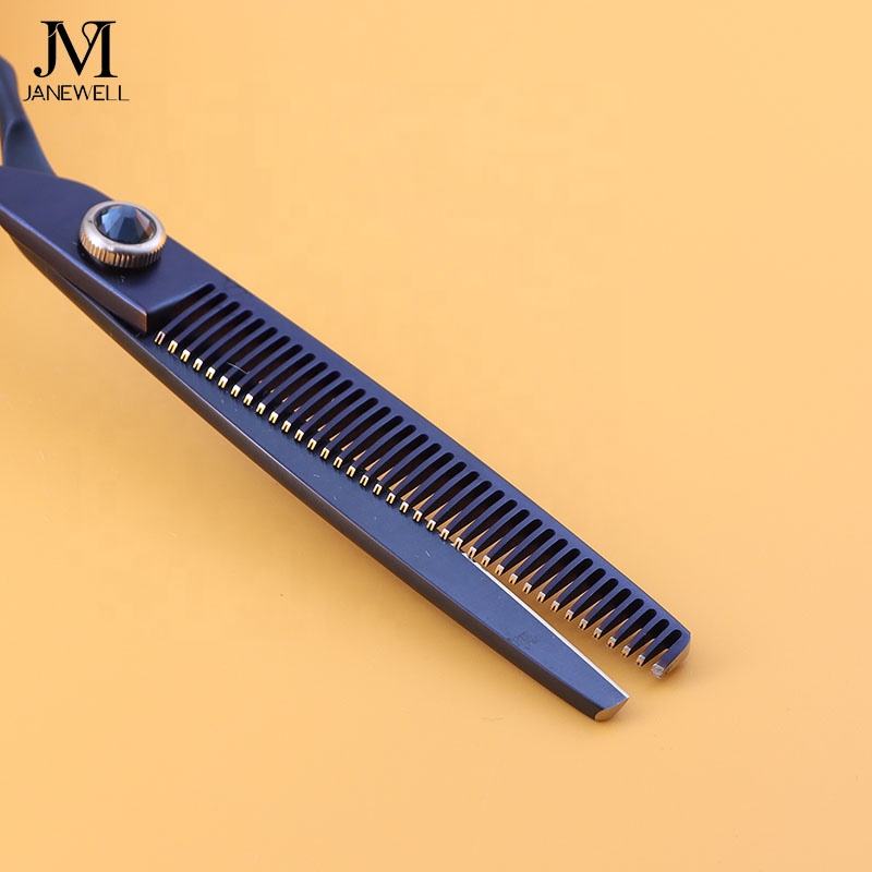 Professional 440C straight thinning grooming shars for dog pet grooming, 6.5 inch. pet grooming shears for professional groomers. - thumbnail 2