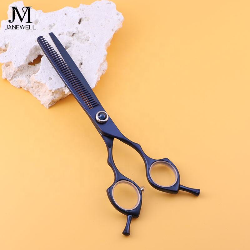 Professional 440C straight thinning grooming shars for dog pet grooming, 6.5 inch. pet grooming shears for professional groomers. - thumbnail 4