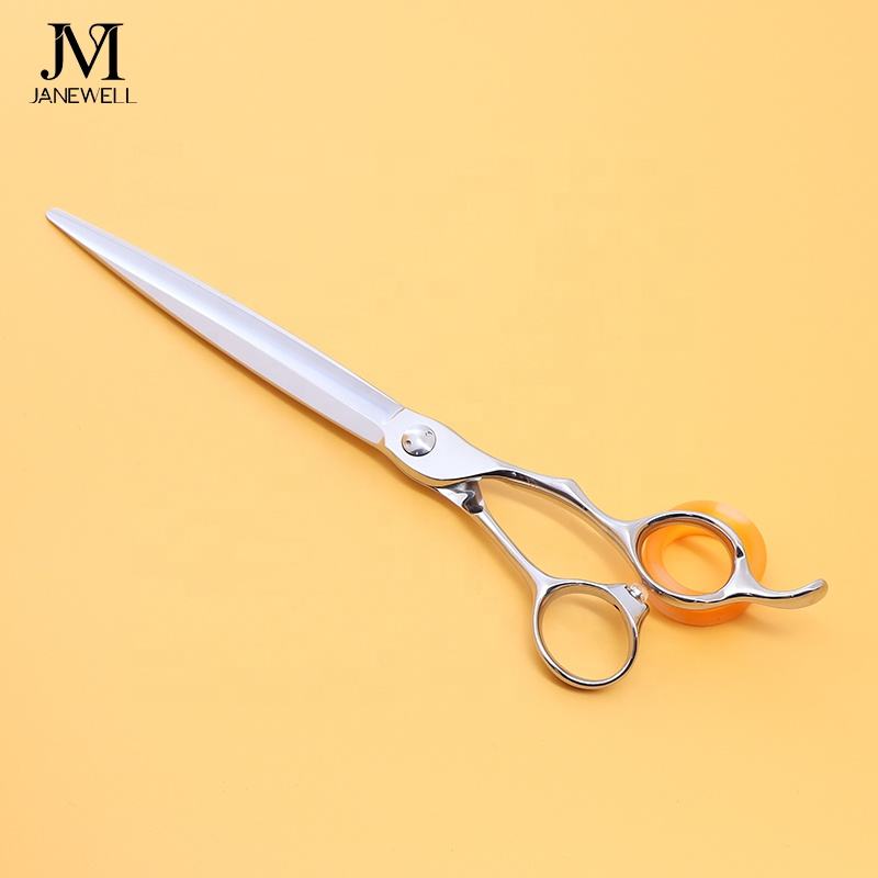 Professional 440C deep blue curved grooming scissors for dog pet grooming, 6.5 inch. pet grooming shears for professional groomers. - thumbnail 10