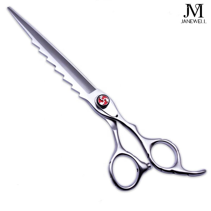 Professional 440C deep blue curved grooming scissors for dog pet grooming, 6.5 inch. pet grooming shears for professional groomers. - thumbnail 29