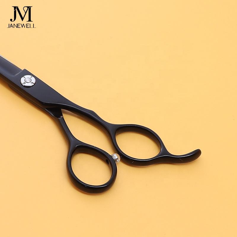 Professional 440C deep blue curved grooming scissors for dog pet grooming, 6.5 inch. pet grooming shears for professional groomers. - thumbnail 34