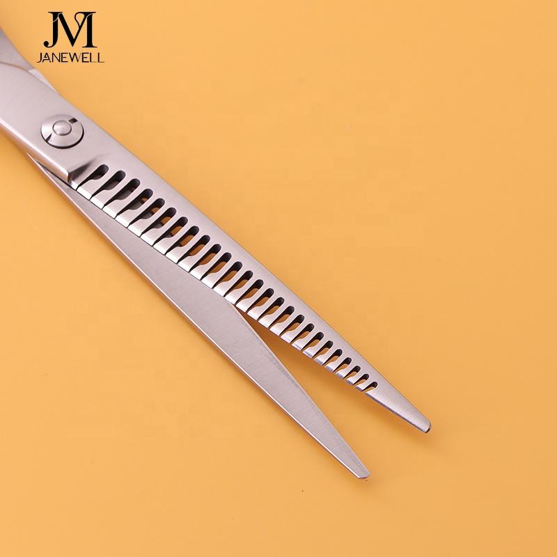 Professional 440C deep blue curved grooming scissors for dog pet grooming, 6.5 inch. pet grooming shears for professional groomers. - thumbnail 35