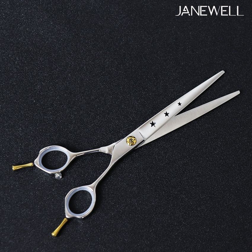 Professional 440C deep blue curved grooming scissors for dog pet grooming, 6.5 inch. pet grooming shears for professional groomers. - thumbnail 36