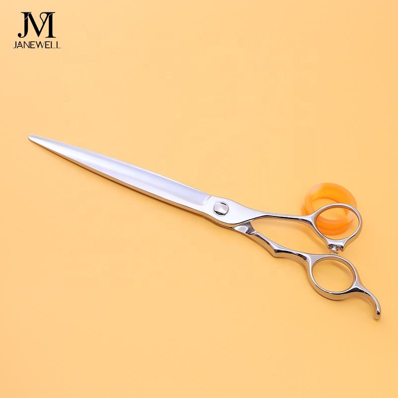 Professional 440C deep blue curved grooming scissors for dog pet grooming, 6.5 inch. pet grooming shears for professional groomers. - thumbnail 40