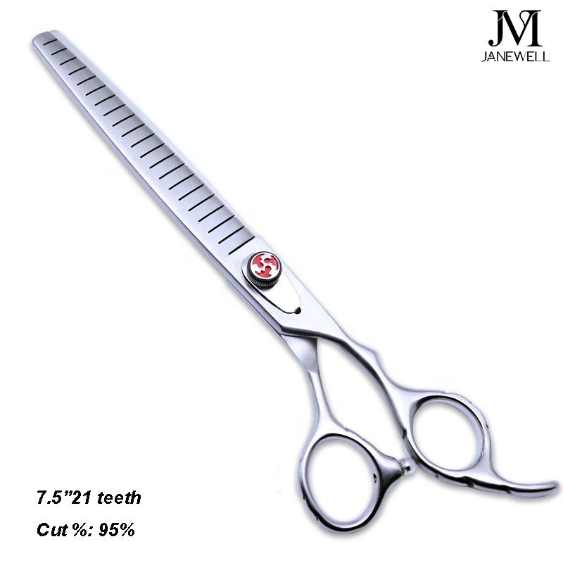 Professional 440C deep blue curved grooming scissors for dog pet grooming, 6.5 inch. pet grooming shears for professional groomers. - thumbnail 44