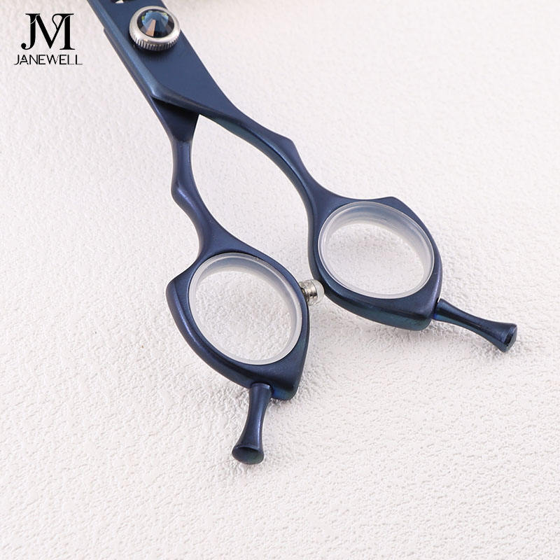 Professional 440C deep blue curved grooming scissors for dog pet grooming, 6.5 inch. pet grooming shears for professional groomers. - thumbnail 46