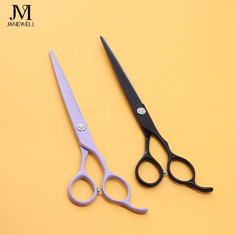 Professional 440C deep blue curved grooming scissors for dog pet grooming, 6.5 inch. pet grooming shears for professional groomers. - thumbnail 49