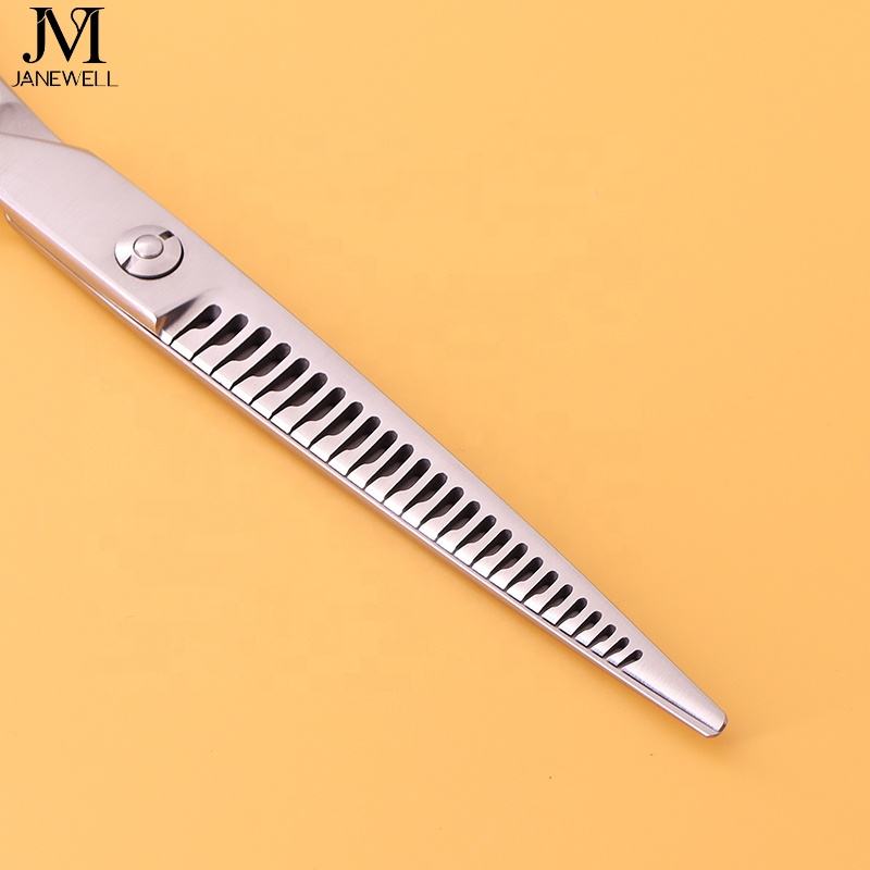 Professional 440C deep blue curved grooming scissors for dog pet grooming, 6.5 inch. pet grooming shears for professional groomers. - thumbnail 50