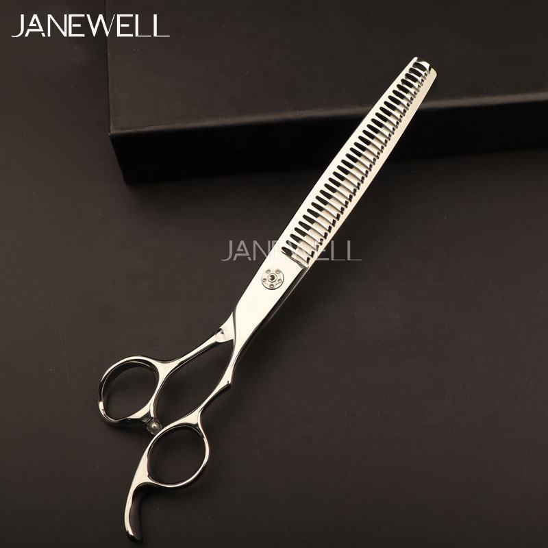 Professional 440C deep blue curved grooming scissors for dog pet grooming, 6.5 inch. pet grooming shears for professional groomers. - thumbnail 53