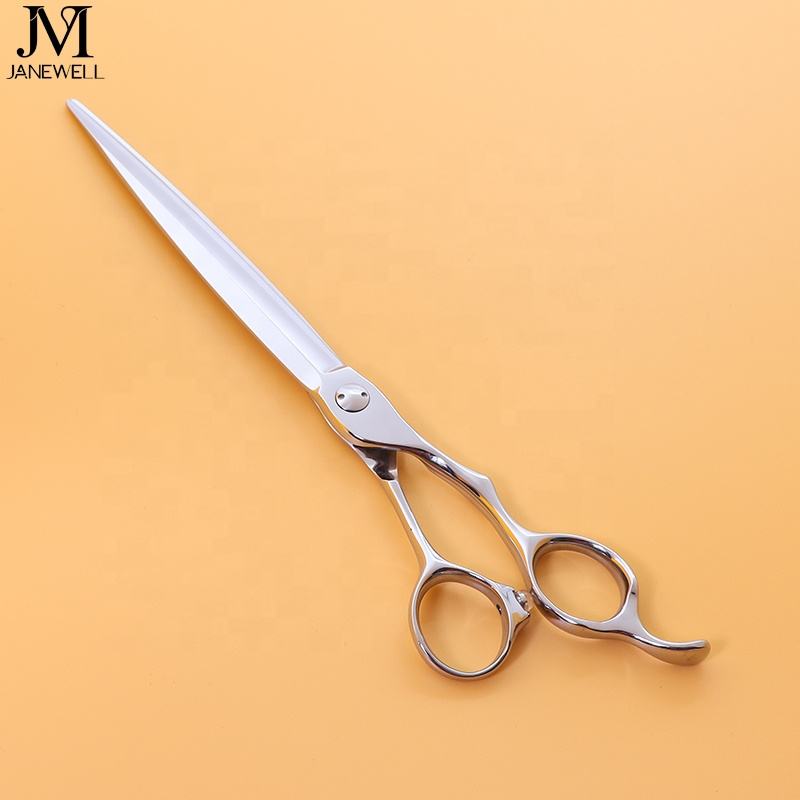 Professional 440C deep blue curved grooming scissors for dog pet grooming, 6.5 inch. pet grooming shears for professional groomers. - thumbnail 55